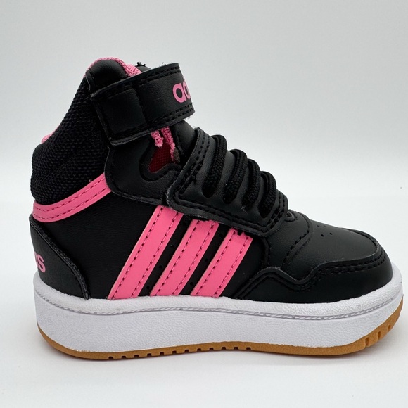 Adidas Hoops Mid 3.0 Basketball Shoes in Core Pink Fusion Baby Size 5 - Picture 4 of 11